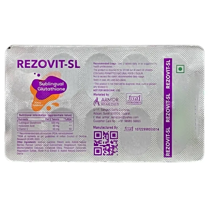 Rezovit Sl Tablet product image