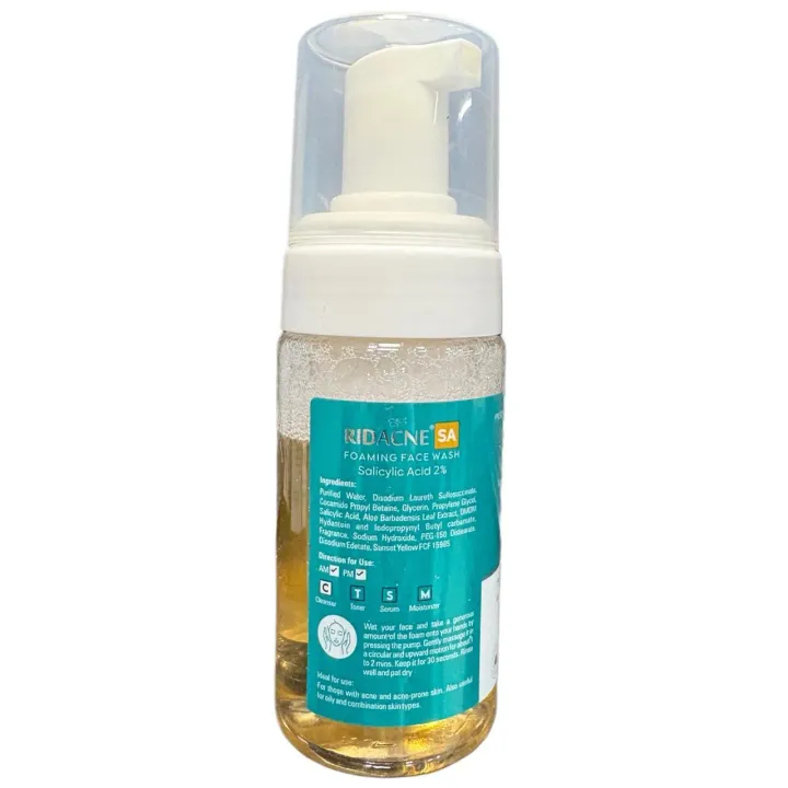 Ridacne Sa Foaming Face Wash 100ml product image