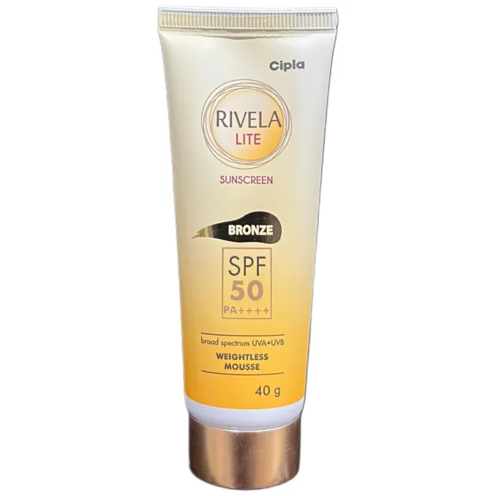 Rivela Lite Bronze Spf 50 Sunscreen product image