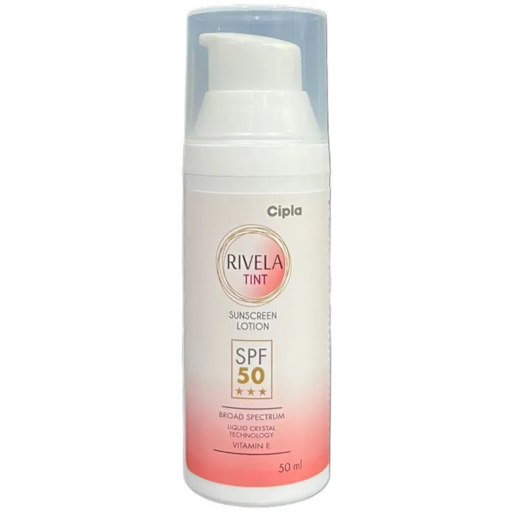 Rivela Tint Spf 50 Sunscreen Lotion product image