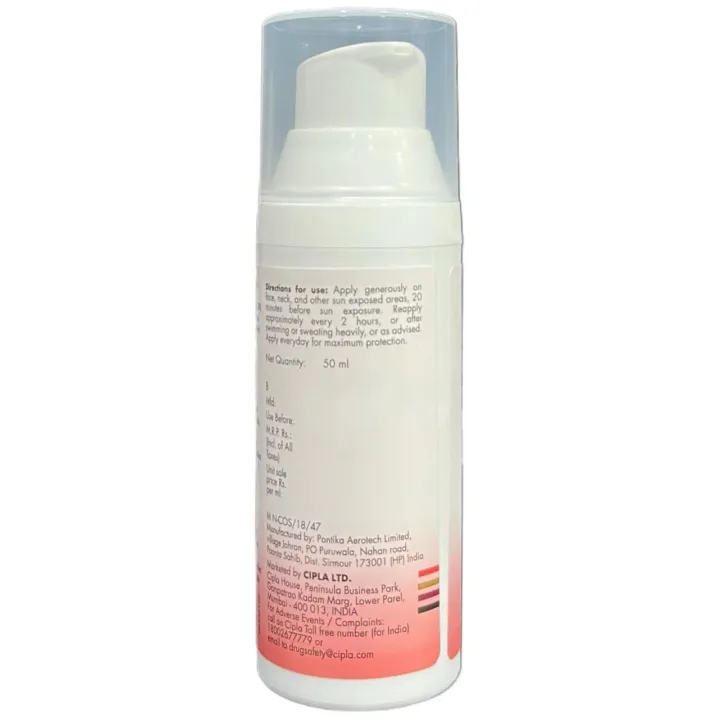 Rivela Tint Spf 50 Sunscreen Lotion product image