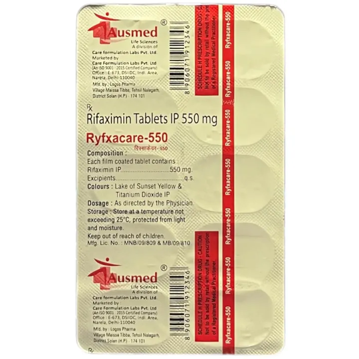 Ryfxacare 550 Tablet product image