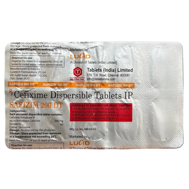 Safizim 200 Dt Tablet product image