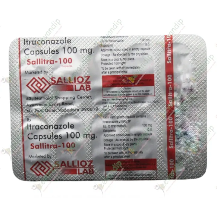 Sallitra 100mg Capsule product image