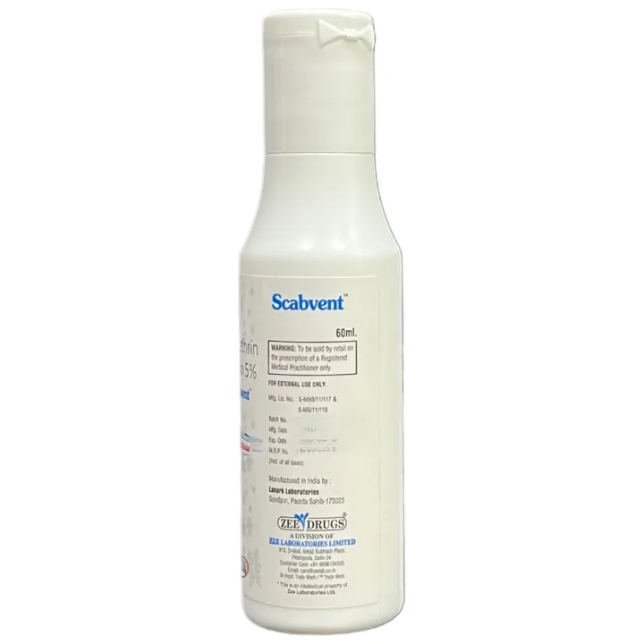 Scabvent 5% Lotion 60ml product image