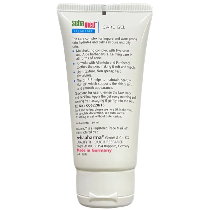 Sebamed Clear Face Care Gel 50ml product image