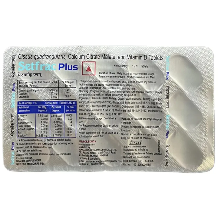 Setfrac Plus Tablet product image