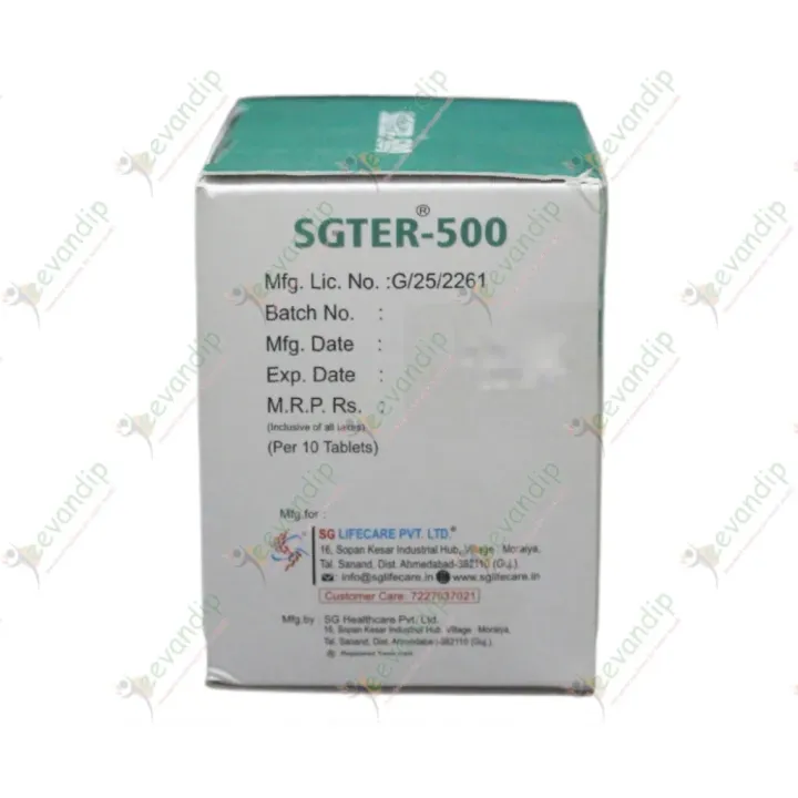 Sgter 500mg Tablet product image