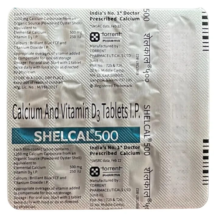 Shelcal 500 Tablet product image