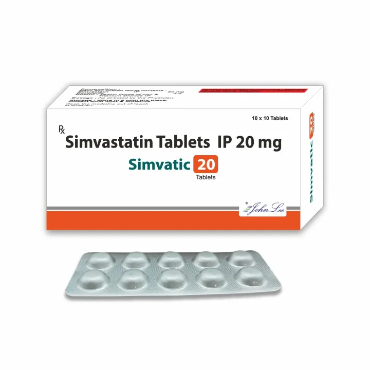 Simvatic 20 Tablet product image
