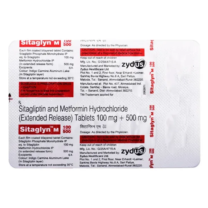 Sitaglyn M 100/500 Tablet product image