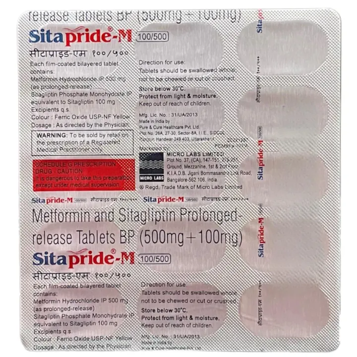 Sitapride M 100/500 Tablet product image