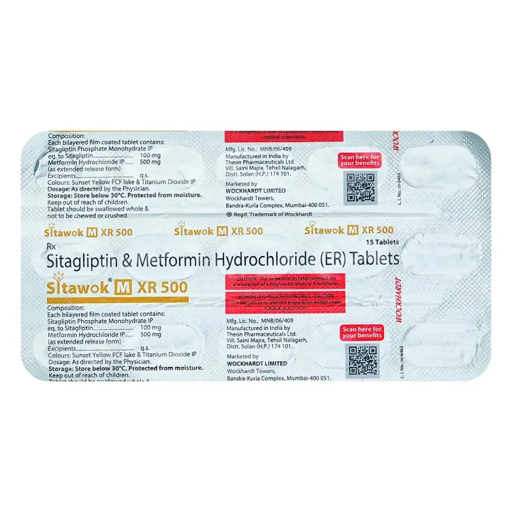 Sitawok M Xr 500 Tablet product image