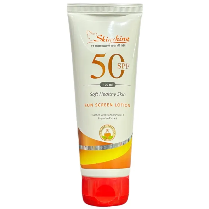 Skinshine Spf 50 Sunscreen Lotion 100ml product image