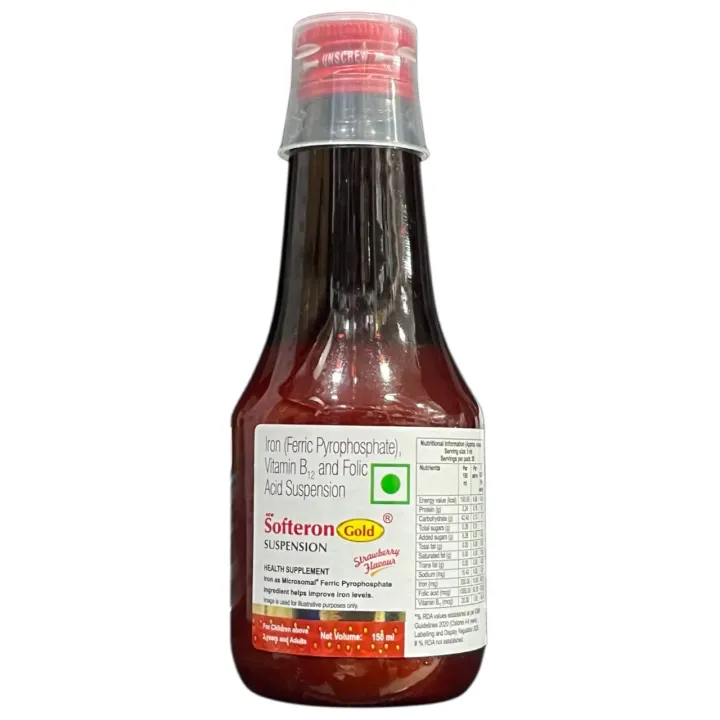 Softeron Gold Suspension 150ml product image
