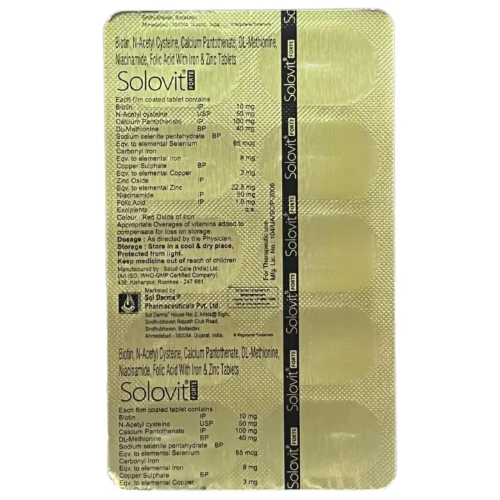 Solovit Forte Tablet product image