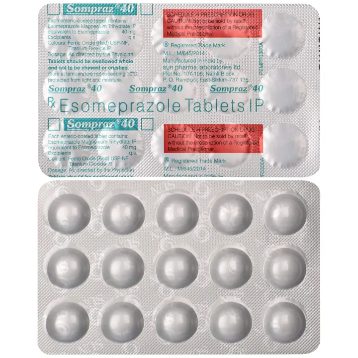 Sompraz 40 Tablet product image