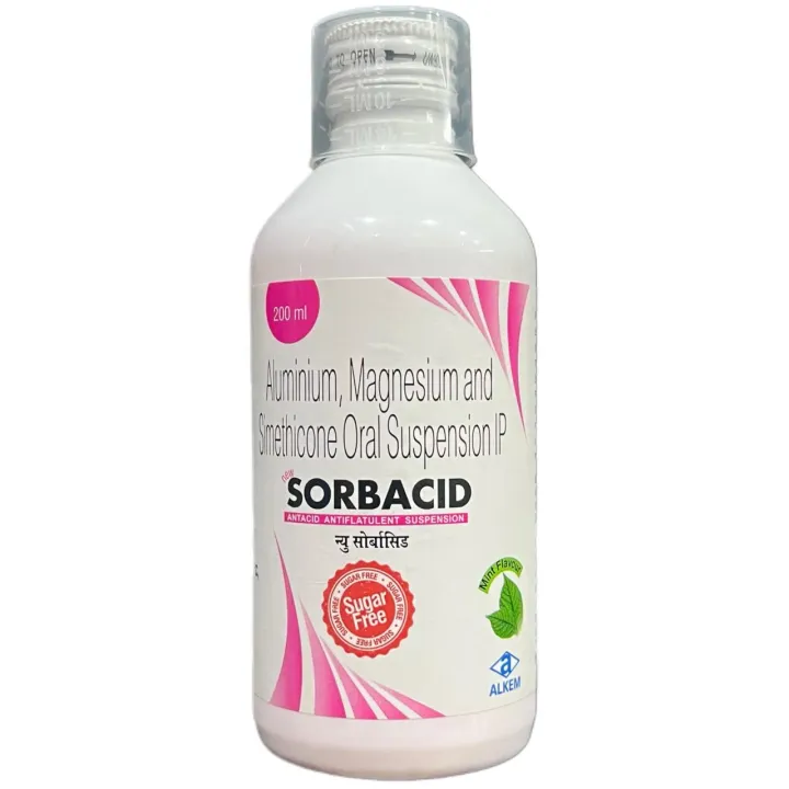 Sorbacid Mint Flavour Liquid 200ml product image