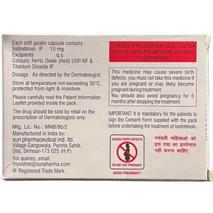 Sotret 10 Capsule product image