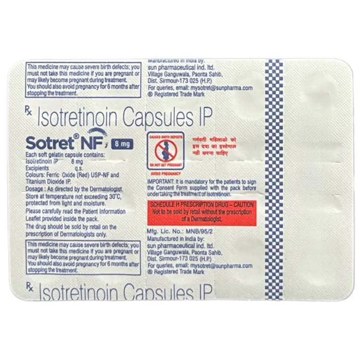 Sotret Nf 8 Capsule product image