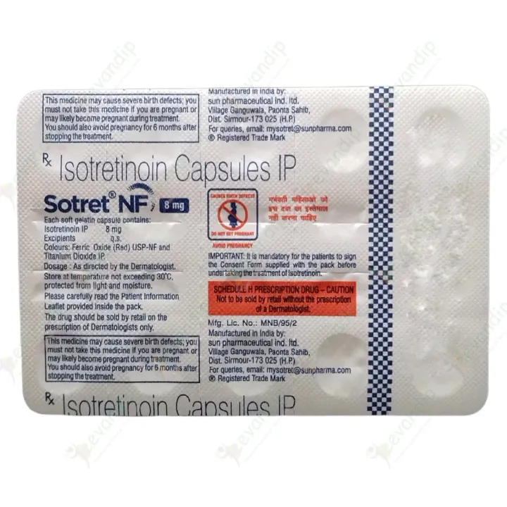 Sotret Nf 8 Capsule product image