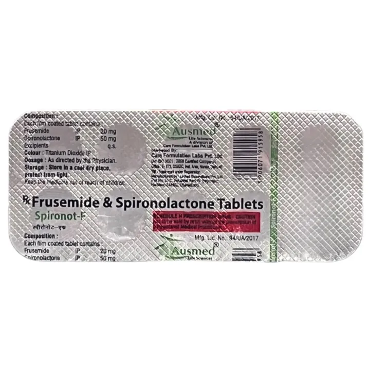 Spironot F Tablet product image