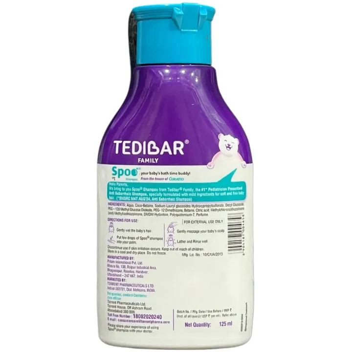 Spoo Gentle Baby Shampoo 125ml product image