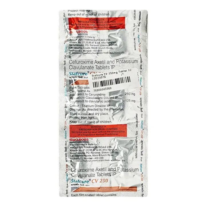 Stafcure Cv 250 Tablet product image