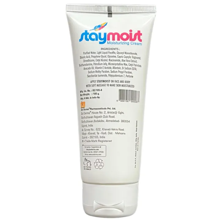 Staymoist Moisturizing Cream 100gm product image