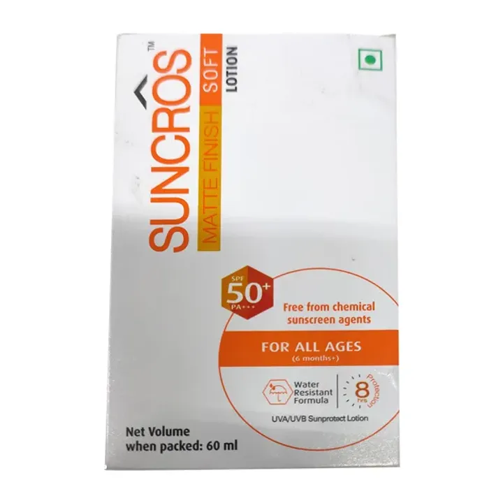 Suncros Soft Lotion Spf 50 product image