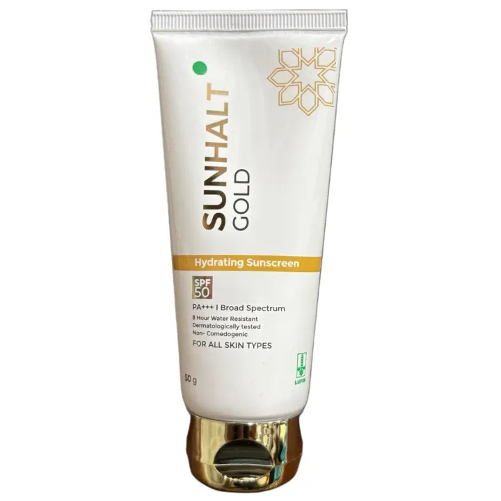 Sunhalt Gold Spf 50 Sunscreen 50gm product image