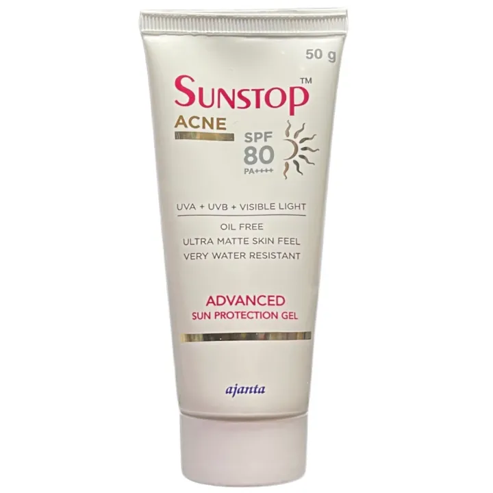 Sunstop Acne Spf 80 Sunscreen Gel 50gm product image