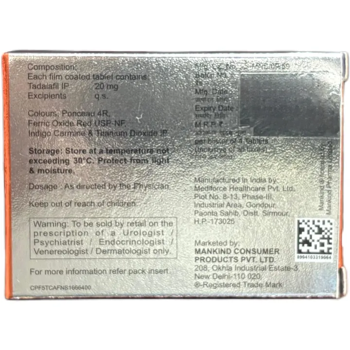 Super Manforce Tablet product image