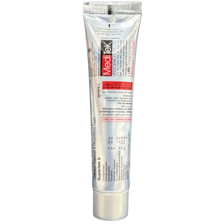 Supertek-6 Cream 15gm product image