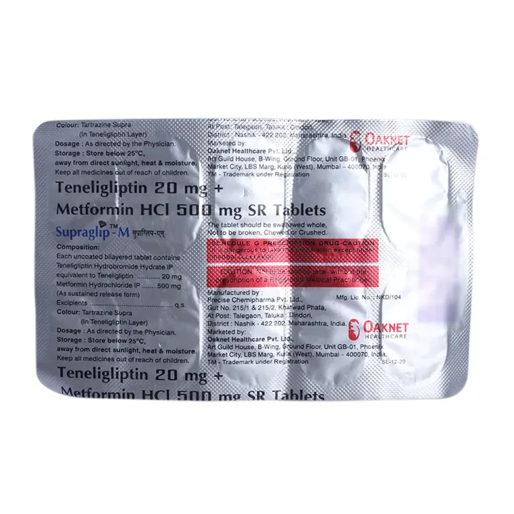 Supraglip M Tablet product image