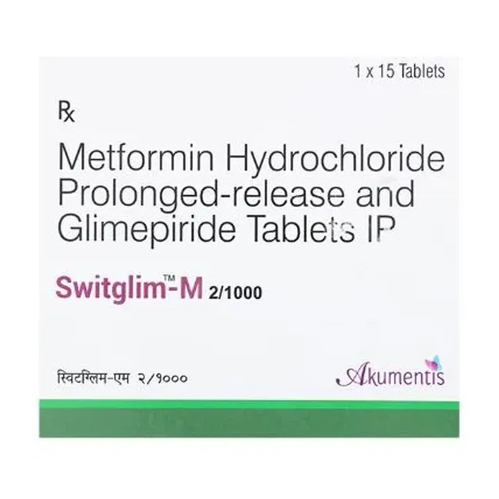 Switglim M 2/1000 Tablet product image