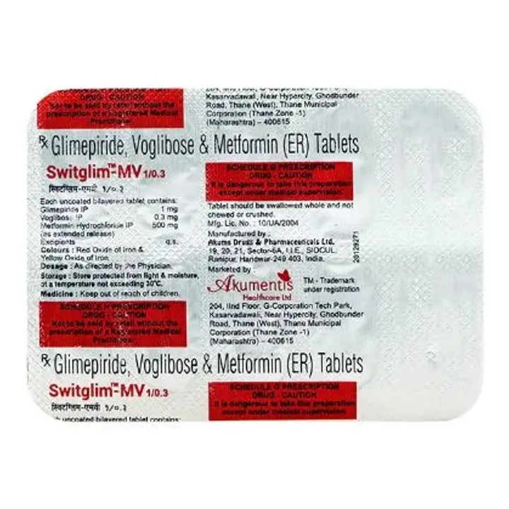 Switglim Mv 1/0.3 Tablet product image