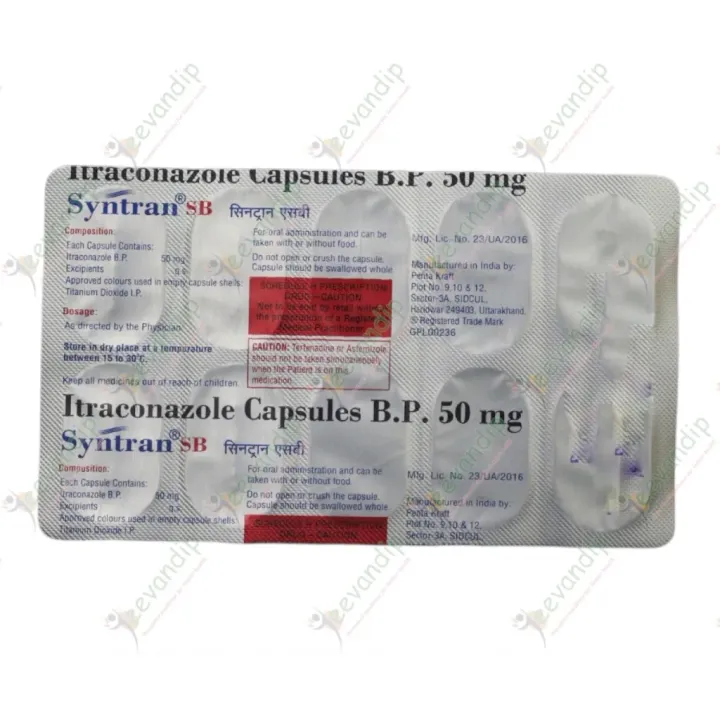 Syntran Sb Capsule 50mg product image