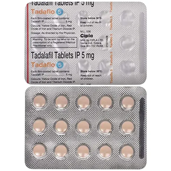 Tadaflo 5 Tablet product image