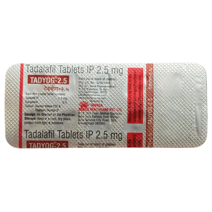 Tadyog-2.5 Tablet product image