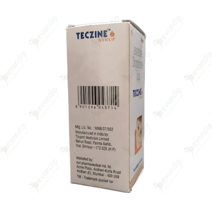 Teczine Syrup 2.5mg product image