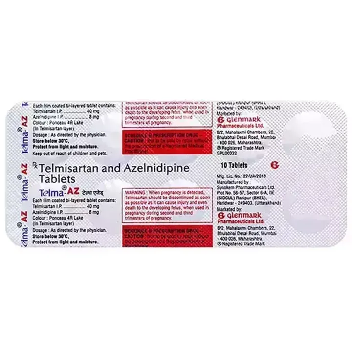 Telma Az 80 Tablet product image