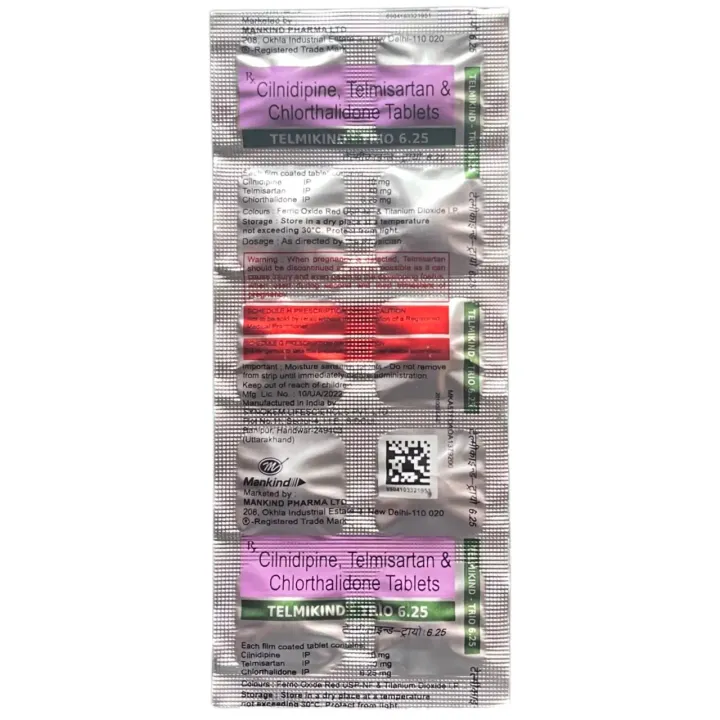 Telmikind Trio 6.25 Tablet product image