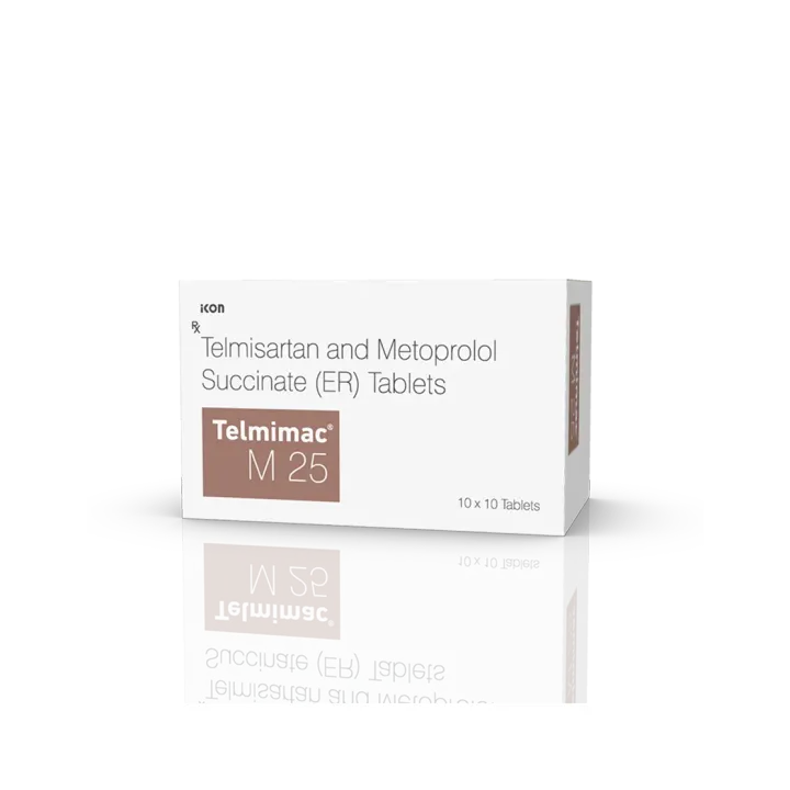 Telmimac M 25 Tablet product image