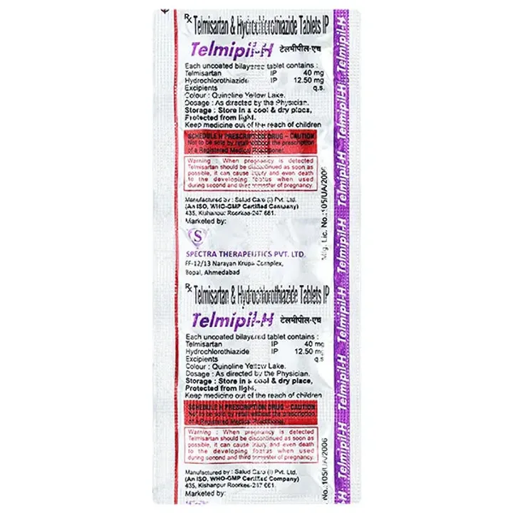 Telmipil H Tablet product image