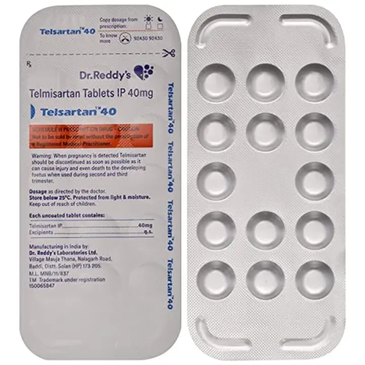 Telmisartan 40 Tablet product image