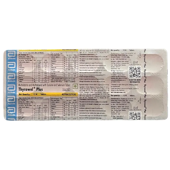 Thyrowel Plus Tablet product image