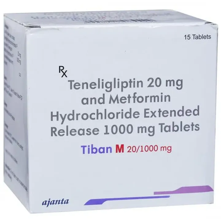 Tiban M 20/1000 Tablet product image
