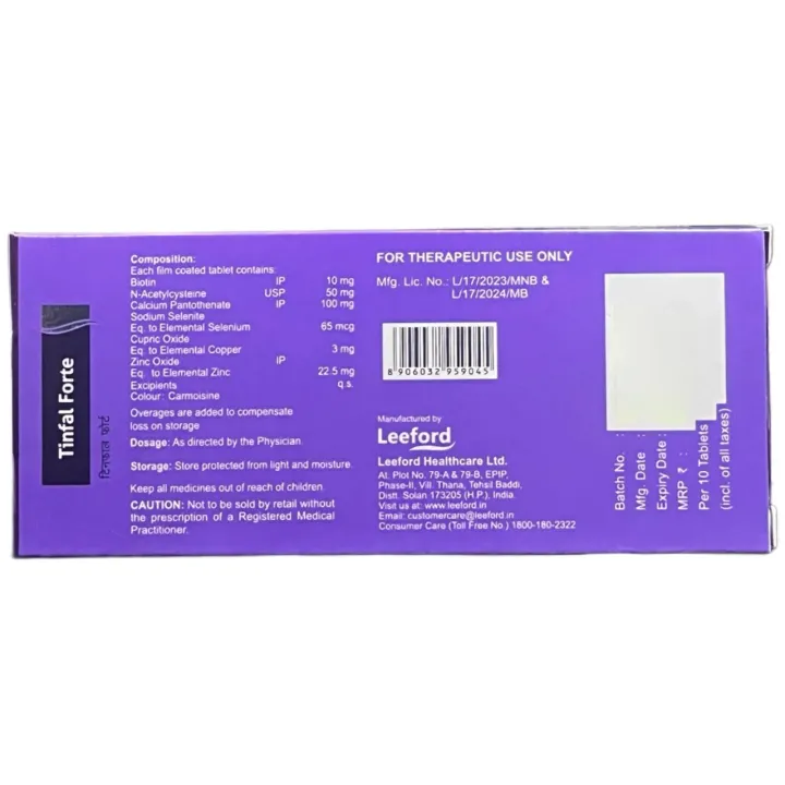 Tinfal Forte Tablet product image