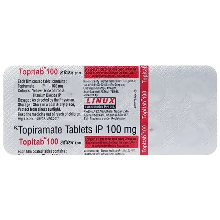 Topitab 100 Tablet product image